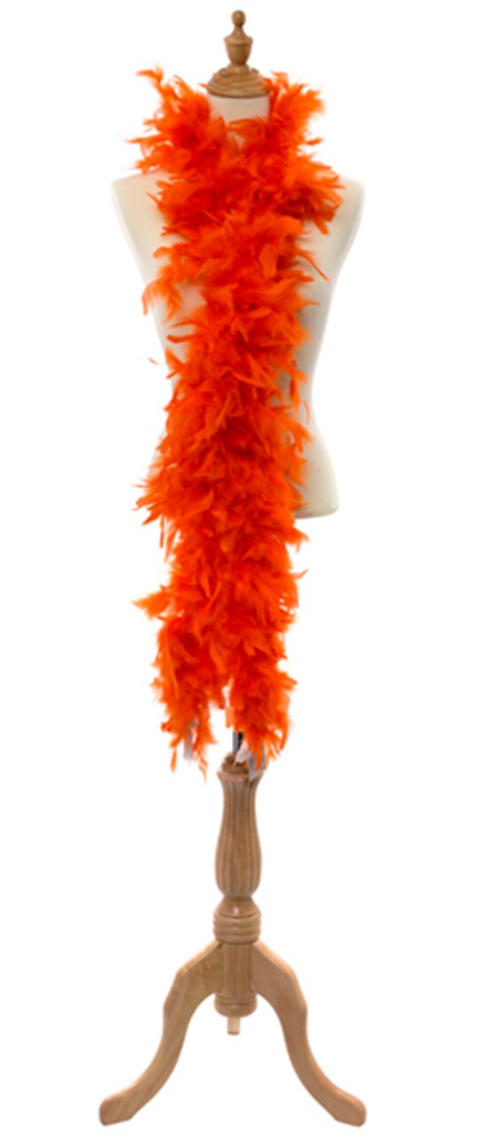 John Bead 2yds Chandelle Turkey Flat Boa Feathers, 40g/60g/80g